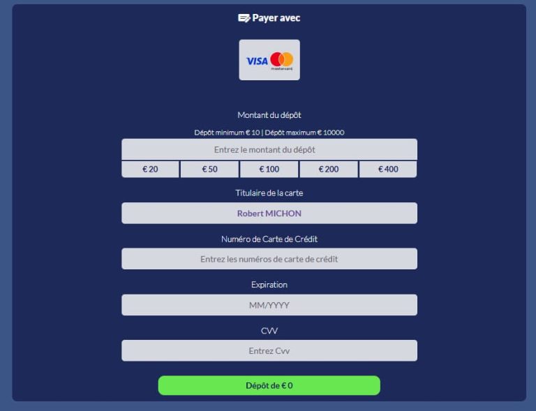 Shiny Wilds Casino mode emploi paiement