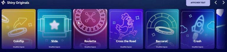 Shiny Wilds Casino Shiny Originals